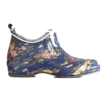 Direct sale fashion gumboots ankle boots rubber rain boots women